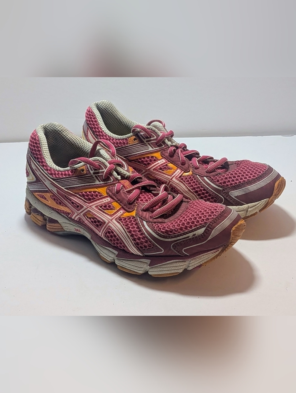 ASICS GT-1000 2 Women’s Running Shoes Size 6.5 Pink Athletic Sneakers